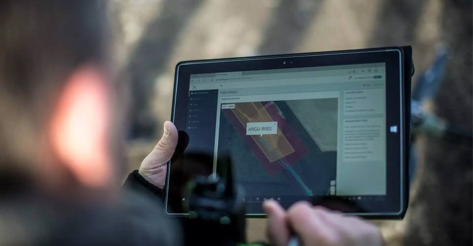 idronect drone management systeem software